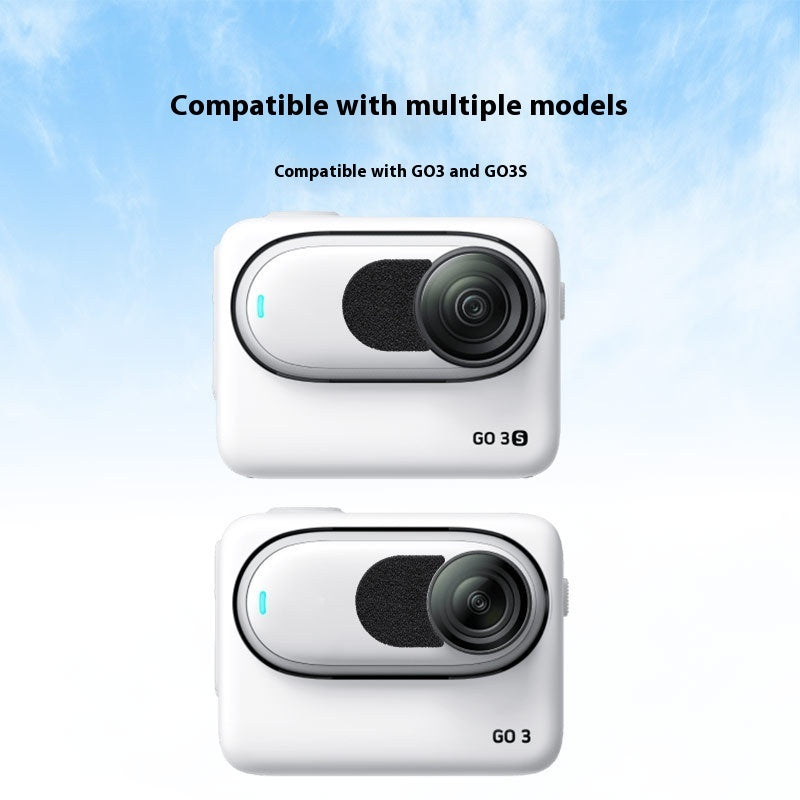 GO 3 Sports Camera Noise Reduction Sponge Windshield Accessories